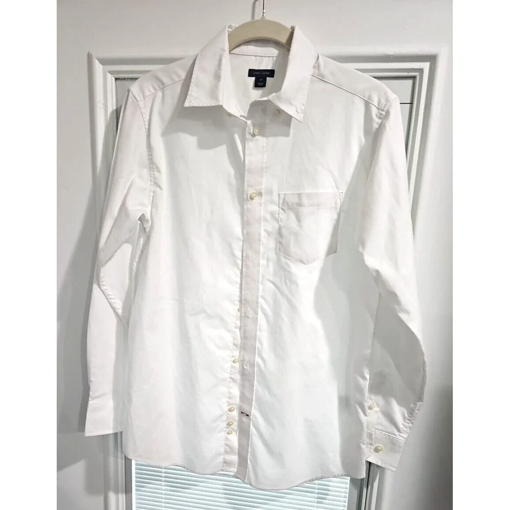 Tommy Hilfiger‎ Youth Boys Long Sleeve Button Down Shirt Size 18
